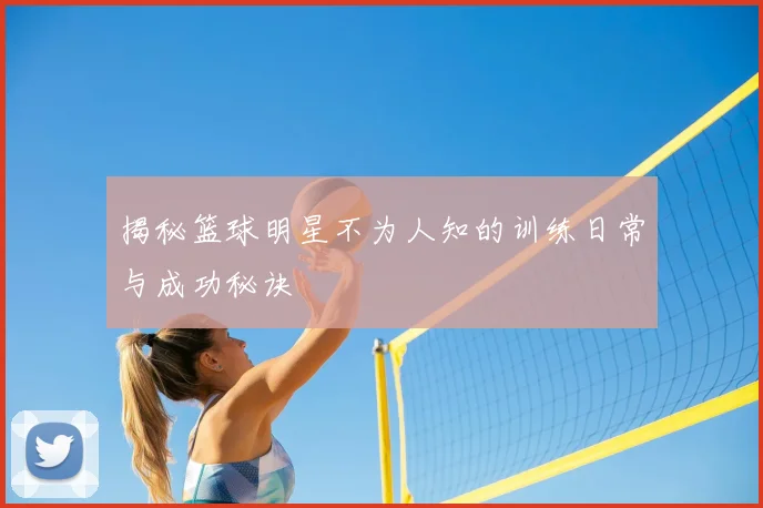 揭秘篮球明星不为人知的训练日常与成功秘诀