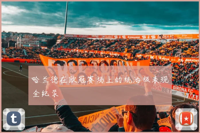 哈兰德在欧冠赛场上的统治级表现全纪录